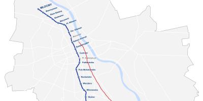 Метро варшавы схема на русском языке